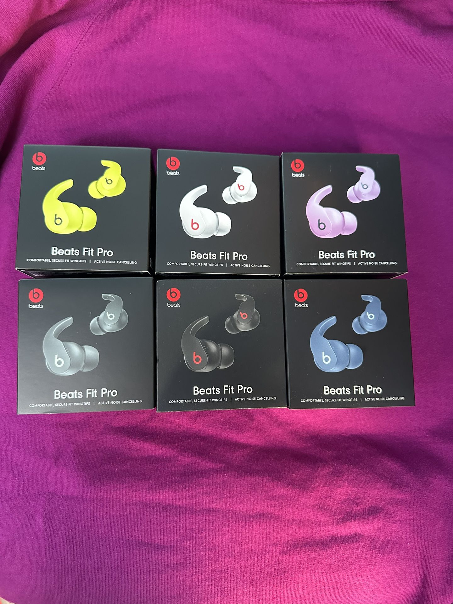 Beats Fit Pro Earbuds Brand New Sealed Boxes
