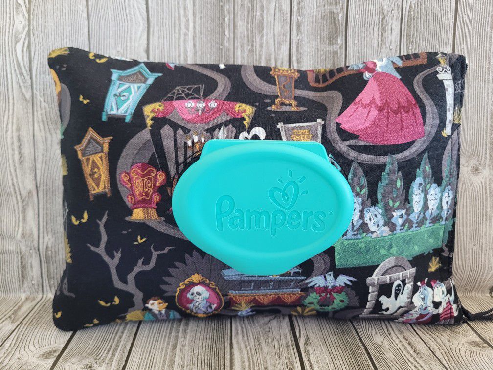 Haunted Mansion Pampers Wipes Cover 