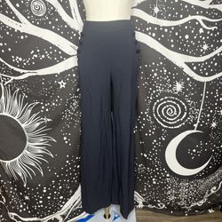 Mango Dark Blue Wide-Leg Pantsuit Sz 2