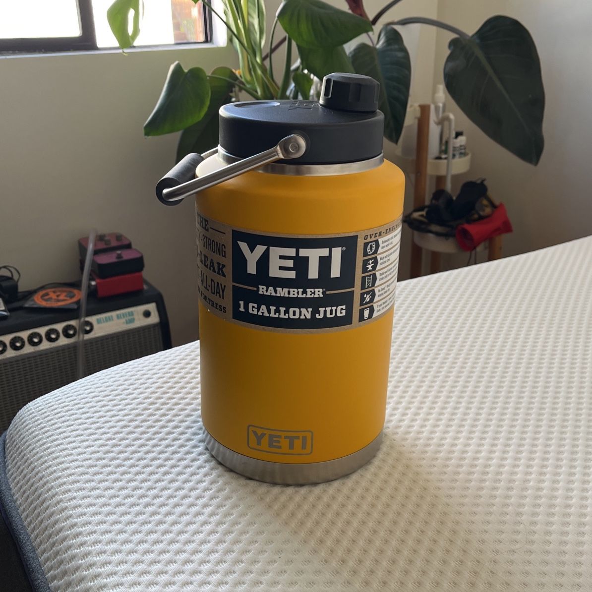 Brand NEW $140 YETI ONE GALLON JUG RAMBLER CAMP GREEN COLOR for Sale in  Tempe, AZ - OfferUp