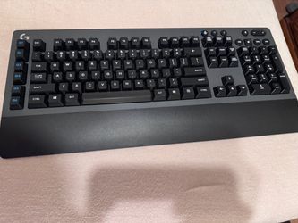 Logitech G613 Lightspeed Wireless Mechanical Gaming Keyboard, Multihost 2.4 GHz + Blutooth Connectivity - Black