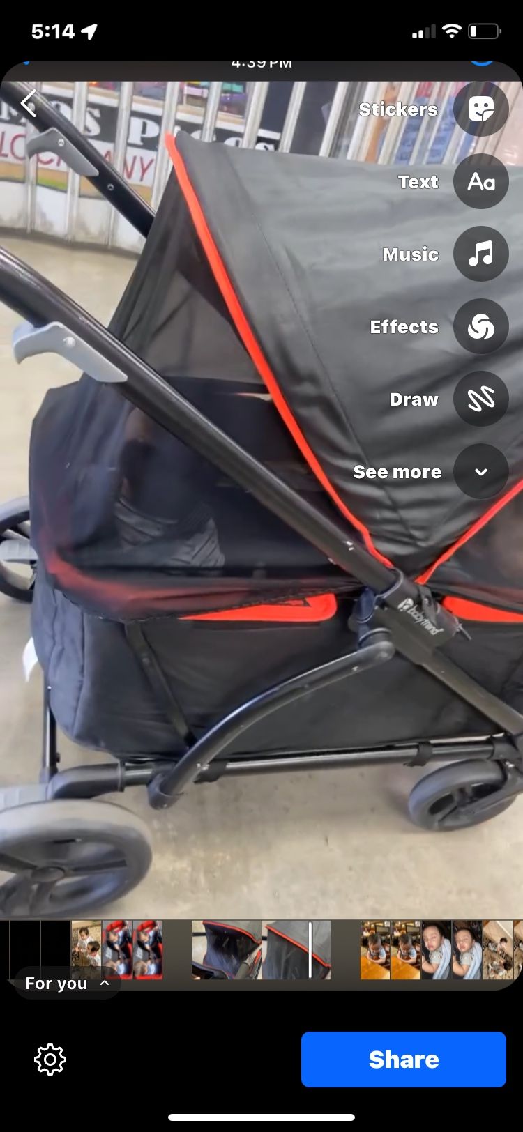 Babytrend 2-in-1 Stroller Wagon