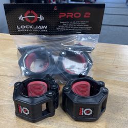 LOCK JAW OLYMPIC COLLARS🔹FITNESS🔹GYM EQUIPMENT