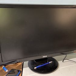 Asus 23.6 Monitor Black, 2 Monitors Dual Gaming