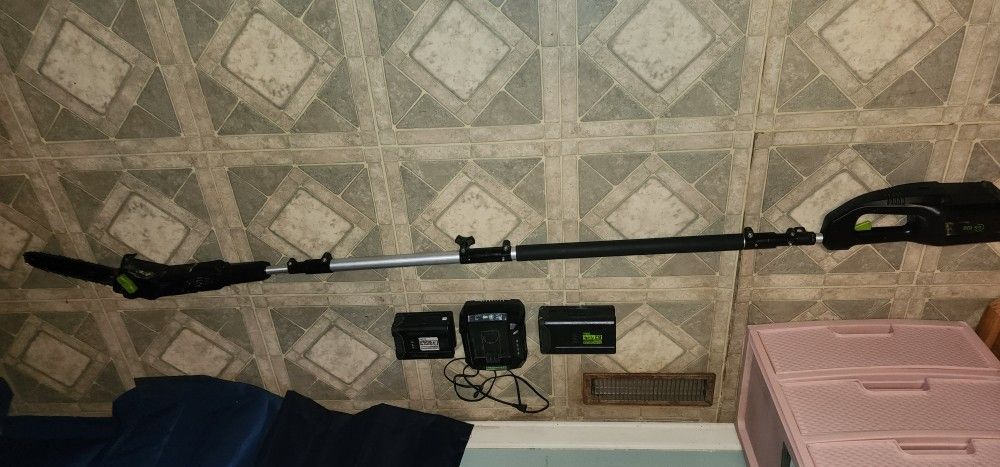 Greenworks Commercial Polesaw Like New