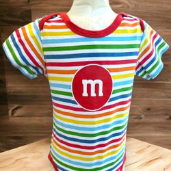 M&M Candy Onesie Size 24 Month 