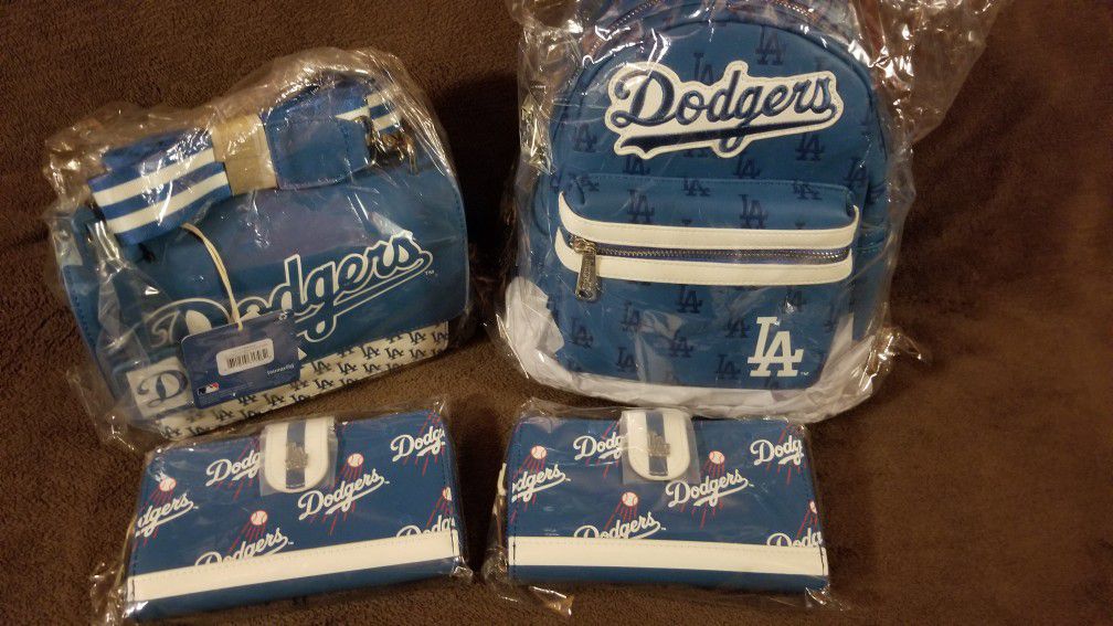 Dodgers backpacks new with tags and wallets