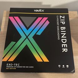 Vault X Mega Evolutions 1st Edition 12 pocket binder brand new