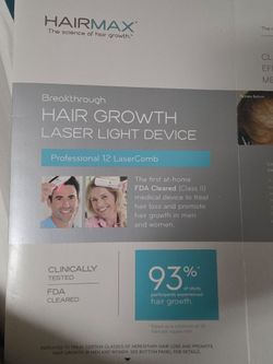 Hairmax professional 12 laser comb