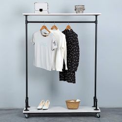 Industrial Pipe Clothing Racks