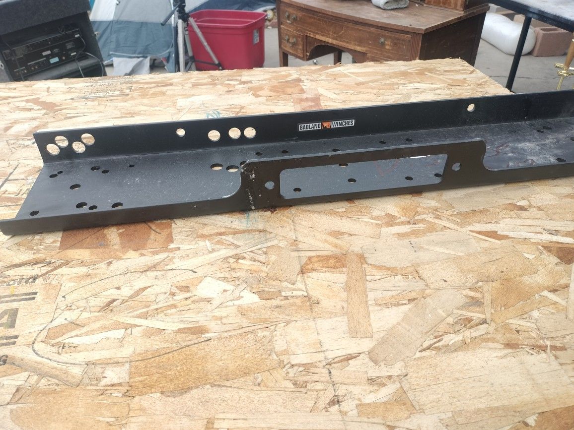 Winch Mounting Plate