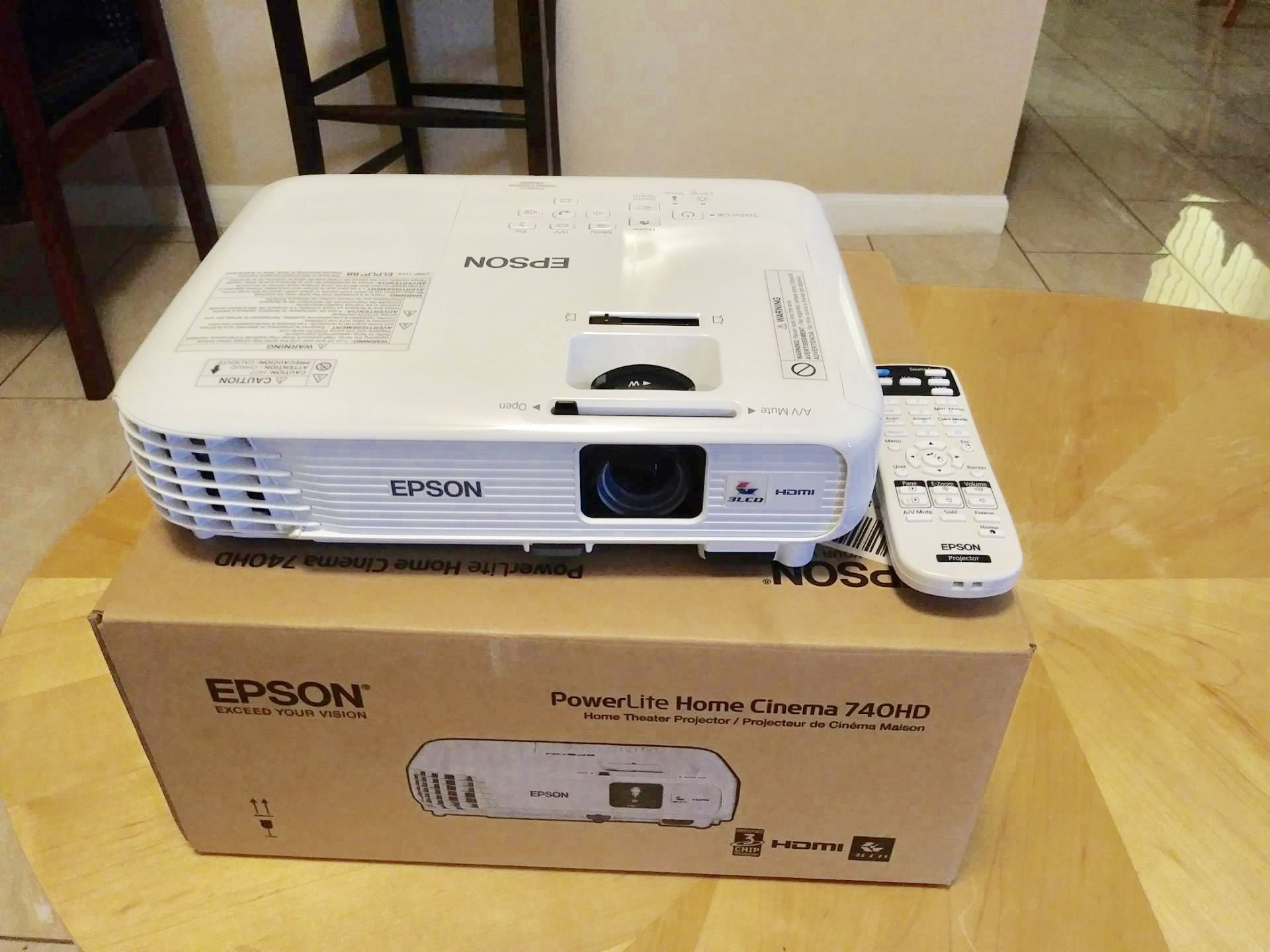 New Epson home cinema! ONLY $350! Obo. Paid over 550
