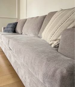Gray 8 foot couch- delivery