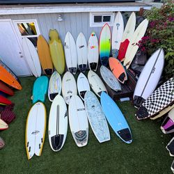 Surfboard Sale! Fish Groveler Twin Fin Shortboard Surf Board (album Channel Islands Lost RNF Slater Designs Firewire Retro Keel Fin)