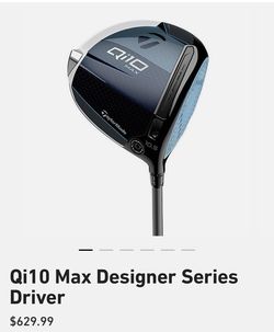 TaylorMade - 【SALE】Qi10 MAX デザイナー シリーズ BLUE ドライバー Buy TaylorMade Qi10 Max Designer Series Cobalt Blue Driver