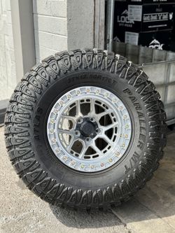 17x9 Lock Commando 5x127 With New Tires