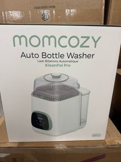 Momcozy KleanPal Pro All-in-One Bottle Washer, Sterilizer &Dryer - White 9 Cleaning Modes Baby Bottle Washer for Bottles, Pump Parts & Baby Essentials