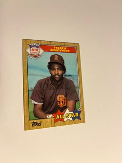 Tony Geynn 1987 Topps card #599
