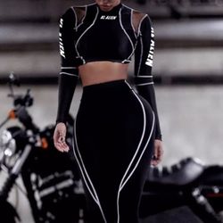 Sports Wear Set Comfy Sexy Pretty Kpop Idol Influencer Style Gym Fashion