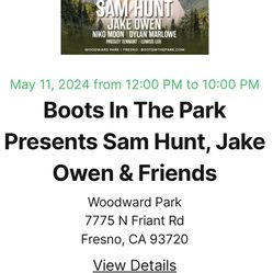 Boots In The Park 