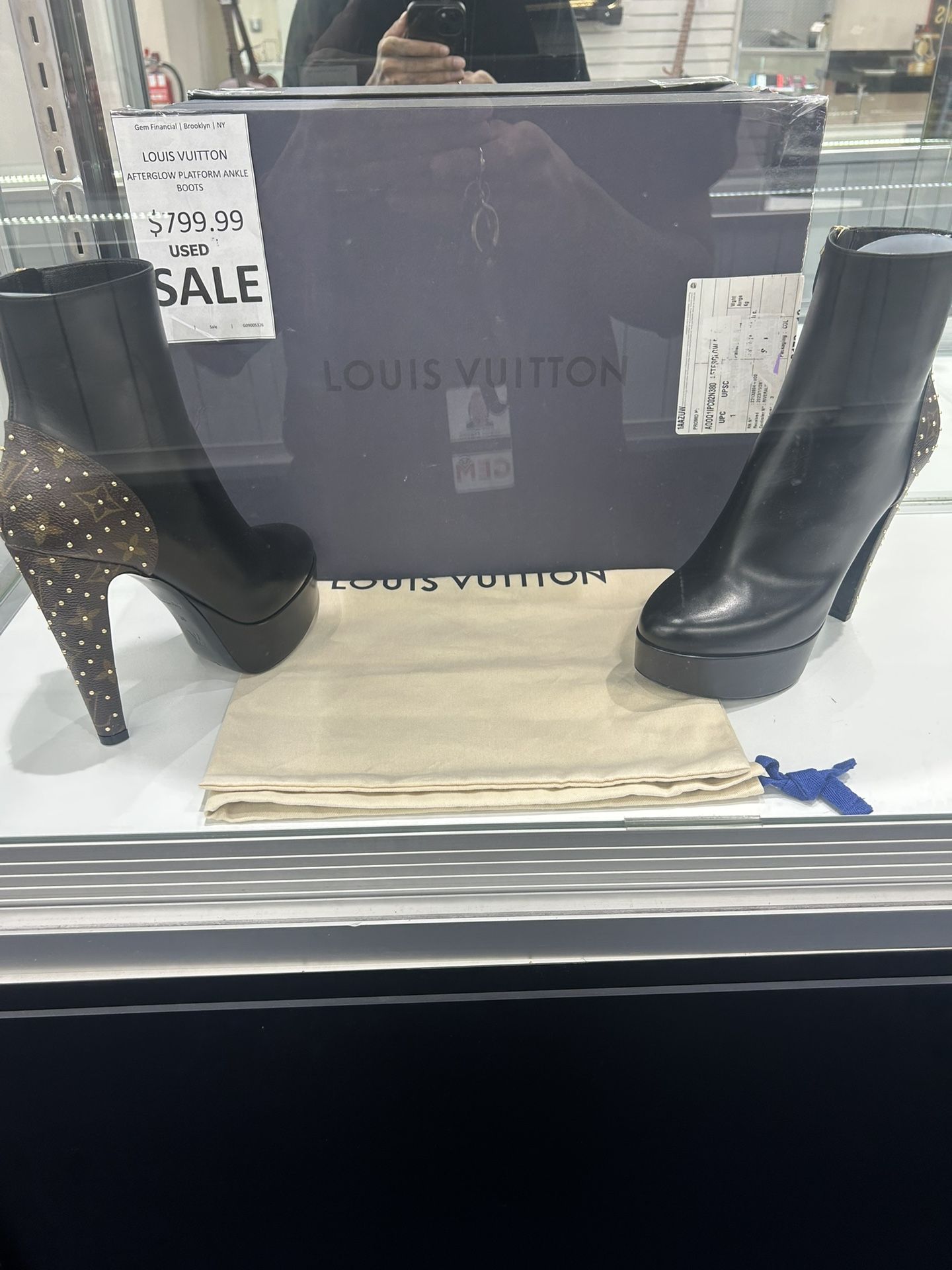 Louis Vuitton AfterGlow Platform Ankle Boots