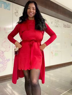 Red dress size 4