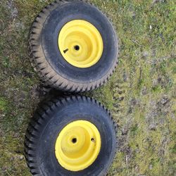 John Deere RIDING MOWER Rear Tires 