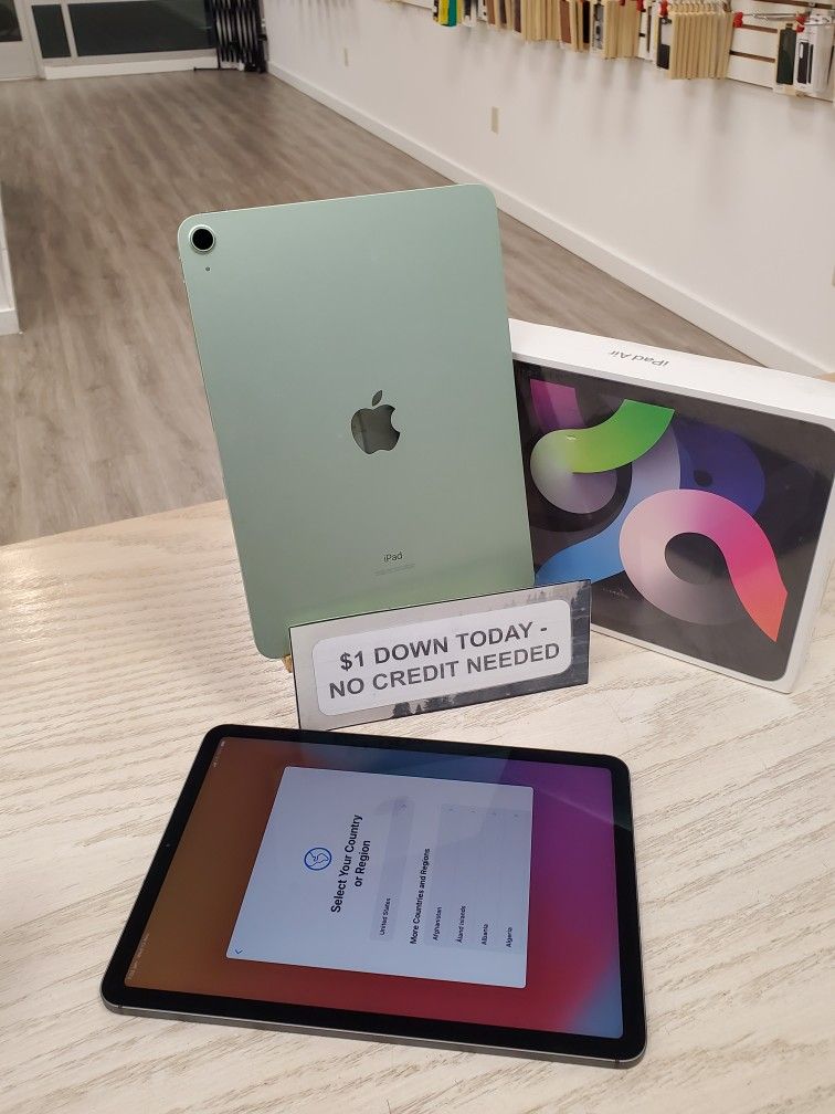 Apple iPad Air 4 Tablet - Great Deals From $329 - 90 Days Warranty Included