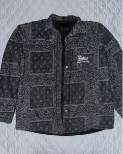 Bone Thugs-n-Harmony Charcoal Denim Jacket XXL