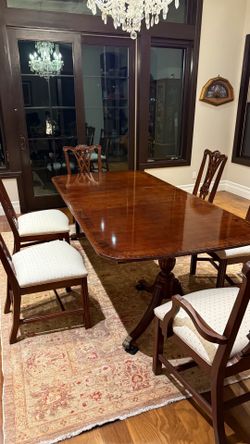 Thomasville Dining Table 92”x44” Adjustable Length