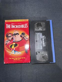 Incredibles VHS tape