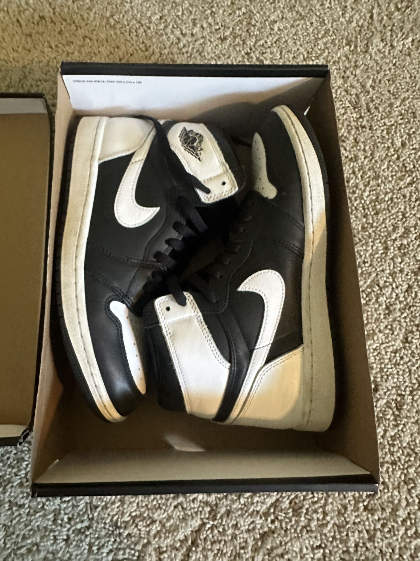 Air Jordan 1 Retro High Og Used Size 9.5