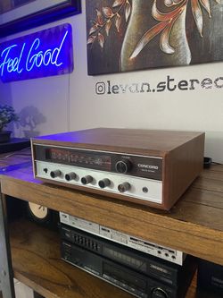 Vintage Vibes: Fully Serviced 1960s Concord STA-15 Receiver – Ready to Spin