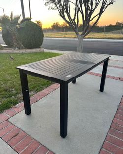 Dark gray Outdoor Table