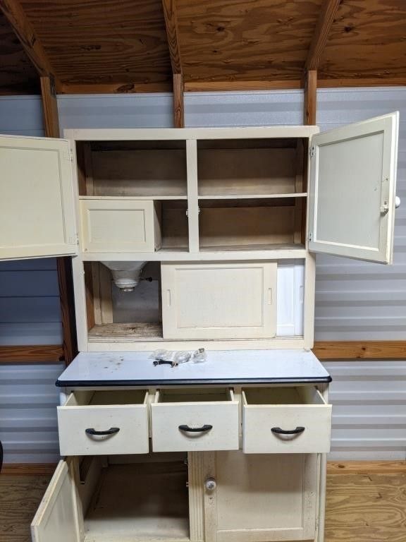 Antique Hoosier Cabinet
