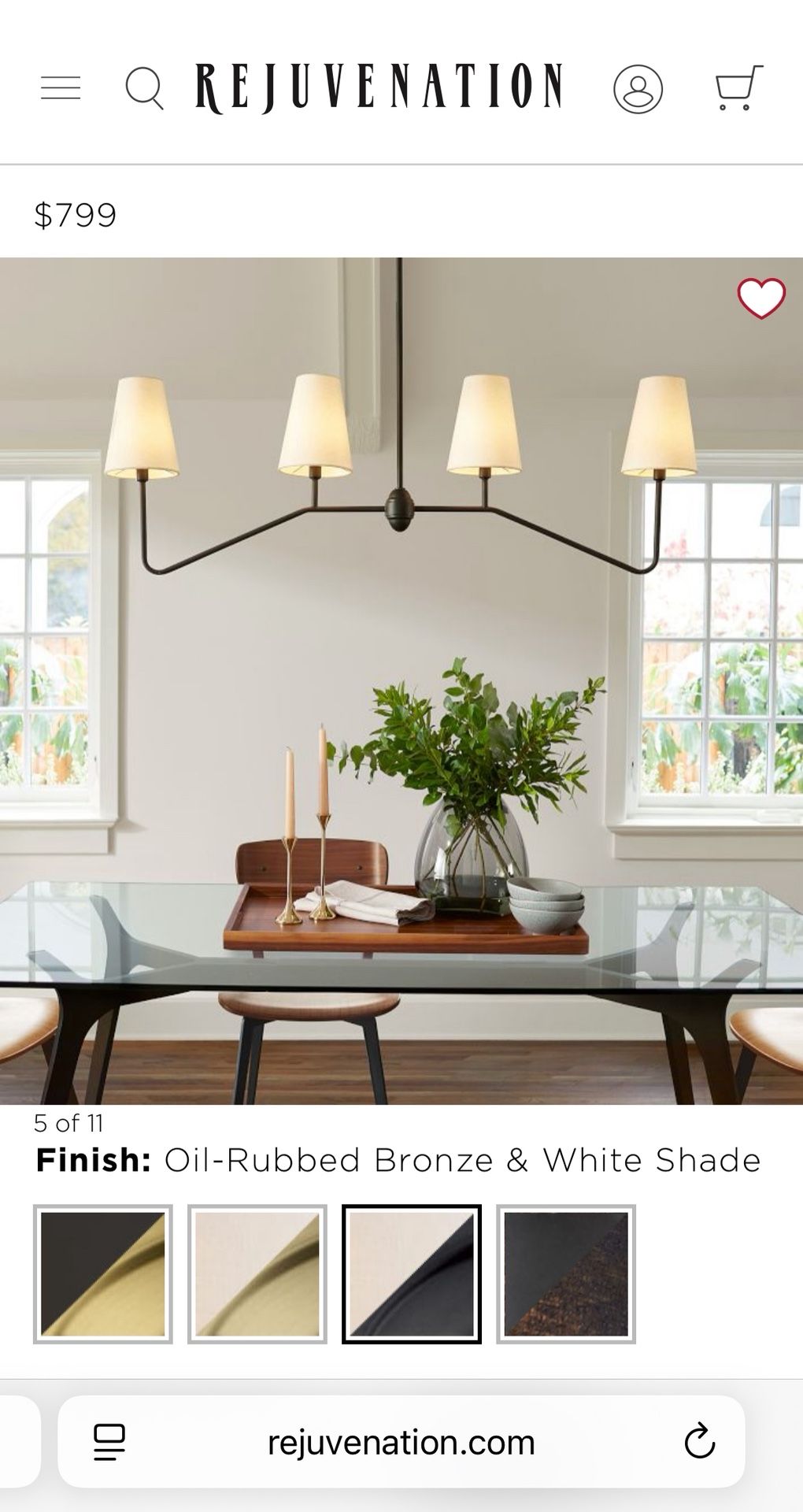Light Fixture For Dining Room
