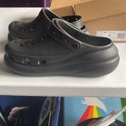 Crocs, high heels 9 1/2 black will only once