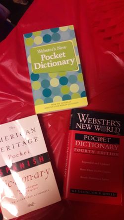 Dictionaries $2 each