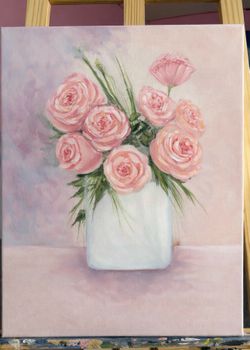 Flower painting