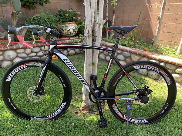 eurobike bikes eurxc550 21 speed road bike 700c wheels road bicycle dual disc brake bicycles