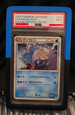 Japanese pokemon gyarados 2009 psa 9 Holo
