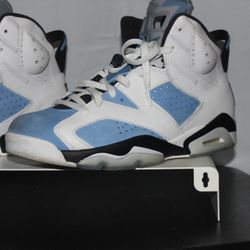 Jordan 6’s Retro University Blue UNC