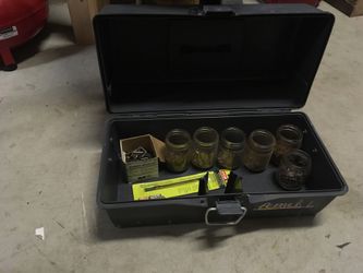 Tackle box or tool box miscellaneous hardware