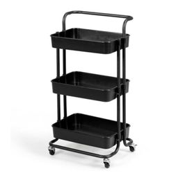 3-Tier Rolling Cart