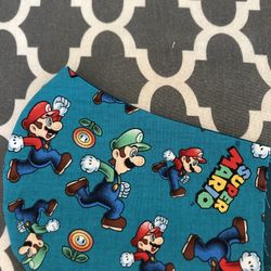 Mario Brothers Face Mask 