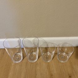 Clear Plastic Drinking Glasses