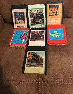 Country Music 8 TRACK TAPES (7)