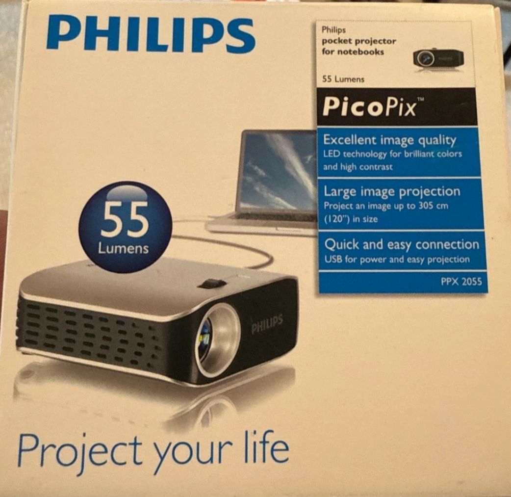 Philips PicoPix DLP Projector Ppx2055