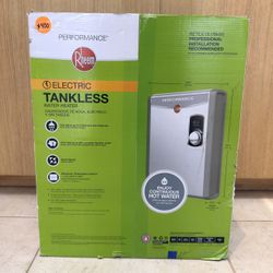 RHEEM PERFORMANCE RETEX-18 ELECTRIC TANKLESS WATER HEATER 