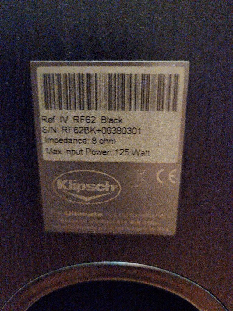 klipsch  RF62